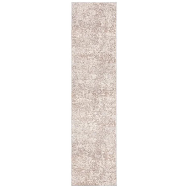 Stratton Abstract Area Rug in Light Gray/Beige 2'2