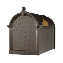 Load image into Gallery viewer, Streetside Post Mounted Mailbox in Black #9951
