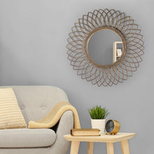 Load image into Gallery viewer, Stroup Woven Rattan Coastal Wall Mirror *AS-IS* 6328RR
