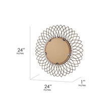 Load image into Gallery viewer, Stroup Woven Rattan Coastal Wall Mirror *AS-IS* 6328RR
