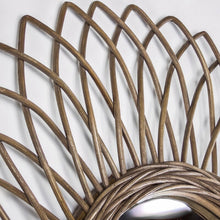 Load image into Gallery viewer, Stroup Woven Rattan Coastal Wall Mirror *AS-IS* 6328RR
