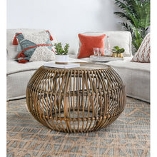 Load image into Gallery viewer, Rattan/Wicker Sue Coffee Table #9822
