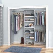 Load image into Gallery viewer, SuiteSymphony 120&quot; W Closet System Starter Kit 4686RR
