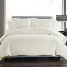 Load image into Gallery viewer, King Ivory Sullivan 400 Thread Count 100% Cotton Sateen Sheet Set 265AH
