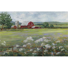 Load image into Gallery viewer, 32&quot; H x 48&quot; W x 1.5&quot; D Summer At The Farm - Print on Canvas
