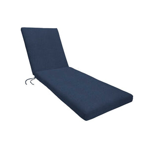 Sunbrella Chaise Lounge Cushion, Color: Spectrum Indigo, #6364