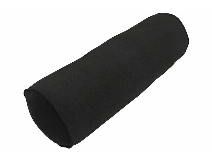 Canvas Black Sunbrella Single Piped Bolster Pillow