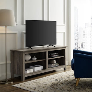 Sunbury TV Stand for TVs up to 65", Gray Wash#2394HW