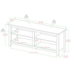 Sunbury TV Stand for TVs up to 65" 6090RR