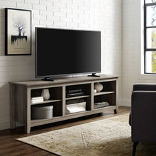 Load image into Gallery viewer, Sunbury TV Stand for TVs up to 78&quot; Gray Wash #2592HW
