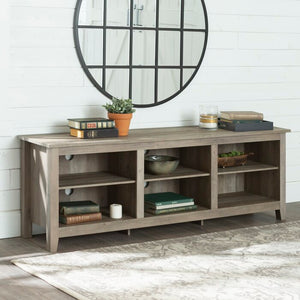 Sunbury TV Stand for TVs up to 78" Gray Wash #2592HW