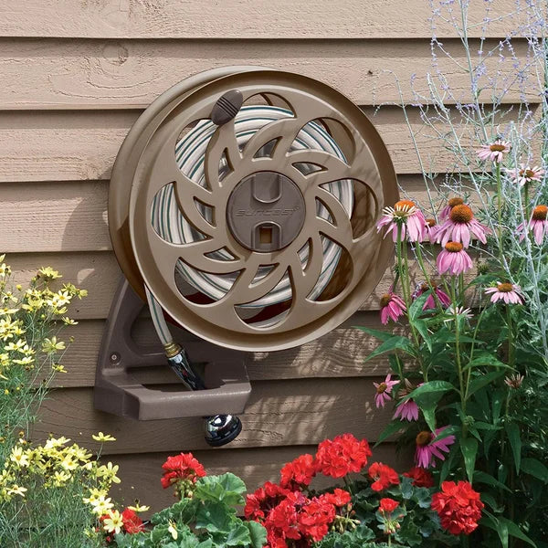 Suncast Plastic Wall Mounted Hose Reel