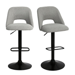 32" Sundown Swivel Adjustable Height Bar Stool (Set of 2)