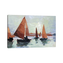Load image into Gallery viewer, Sunset Harbor I by Ethan Harper - Painting, 26" H x 40" W x 1.5" D
