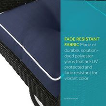 Load image into Gallery viewer, Outdoor/ Indoor 4-Piece Wicker Seat Cushion Set for Patio Furniture (1 Package) EC1218
