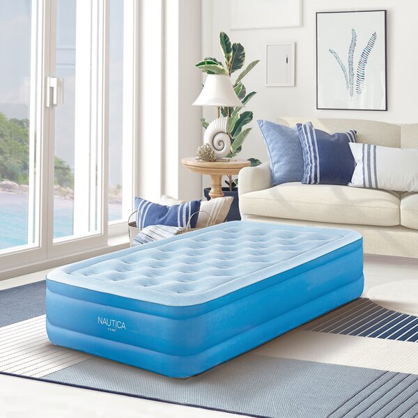 Twin Support Aire Air Mattress with Built-in-Pump