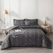 Load image into Gallery viewer, Queen Supranowitz Microfiber Duvet Cover Set
