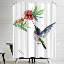 Load image into Gallery viewer, Suren Nersisyan Hummingbird VII Single Shower Curtain
