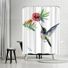 Load image into Gallery viewer, Suren Nersisyan Hummingbird VII Single Shower Curtain
