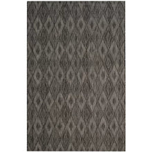 Load image into Gallery viewer, Swaledale Geometric Indoor / Outdoor Area Rug in Black 2&#39;7&quot; x 5&#39;
