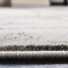 Load image into Gallery viewer, Swindle Power Loom Gray/Gold Rug, Rectangle 9&#39; x 12&#39;
