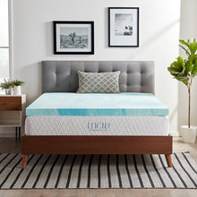 Load image into Gallery viewer, Swirl 3&quot; Gel Memory Foam Mattress Topper 5418RR

