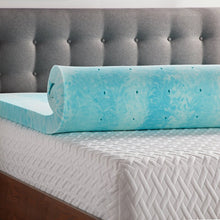Load image into Gallery viewer, Swirl 3&quot; Gel Memory Foam Mattress Topper 5418RR
