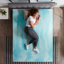 Load image into Gallery viewer, Swirl 3&quot; Gel Memory Foam Mattress Topper 5418RR
