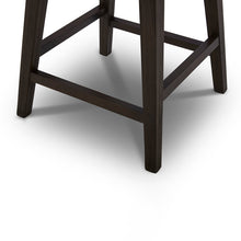 Load image into Gallery viewer, 37.5&#39;&#39; H x 19.75&#39;&#39; W x 22&#39;&#39; D Swivel 26&#39;&#39; Counter Stool (Set of 2)
