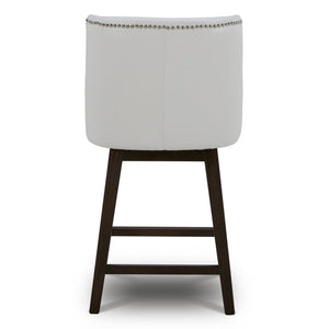 37.5'' H x 19.75'' W x 22'' D Swivel 26'' Counter Stool (Set of 2)