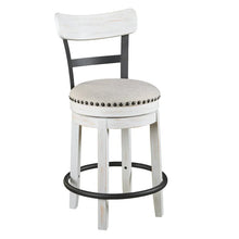 Load image into Gallery viewer, White Counter Stool 24"
