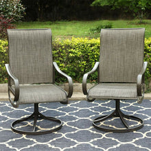 Load image into Gallery viewer, Swivel Patio Dining Chair (Set of 2)#1063HW
