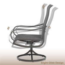 Load image into Gallery viewer, Swivel Patio Dining Chair (Set of 2)#1063HW
