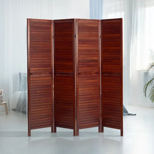 Load image into Gallery viewer, Sybil 71&#39;&#39; H Solid Wood Folding Room Divider 4 panels
