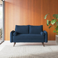 Load image into Gallery viewer, Syston 60&#39;&#39; Square Arm Loveseat 2643AH
