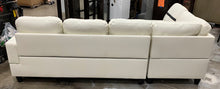 Load image into Gallery viewer, Wellington 104&quot; Wide Faux Leather Left Hand Facing Corner Sectional 2106CDR
