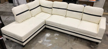 Load image into Gallery viewer, Wellington 104&quot; Wide Faux Leather Left Hand Facing Corner Sectional 2106CDR
