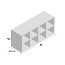 Load image into Gallery viewer, 8-Compartment 8 Pair Stackable Shoe Rack, #TB139

