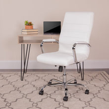Load image into Gallery viewer, High Back Swivel with Wheels Ergonomic Executive Chair, #TB146
