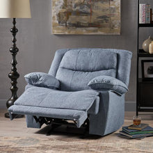Load image into Gallery viewer, Esmeralda Contemporary Fabric Glider Recliner, #TB17

