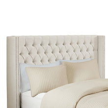 Load image into Gallery viewer, Candice Upholstered Wingback Headboard, #TB59
