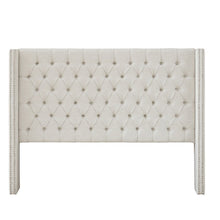 Load image into Gallery viewer, Candice Upholstered Wingback Headboard, #TB59

