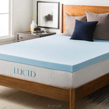 Load image into Gallery viewer, 3 Inch Gel Memory Foam Mattress Topper, #TB94
