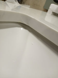 48" Single Quartz Top Bathroom Vanity in White