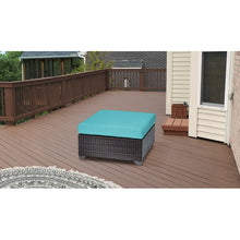 Load image into Gallery viewer, 4&quot; H x 31.5&quot; W x 31.5&quot; D Outdoor Cushion Cover
