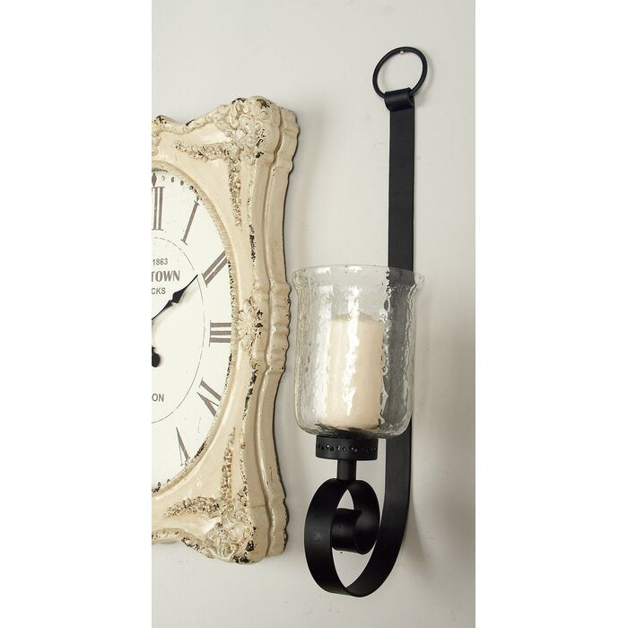 Tall Iron Wall Sconce (383MM)