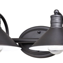 Load image into Gallery viewer, 6.25&#39;&#39; H x 18&#39;&#39; W x 10&#39;&#39; D Tamar 2 Light Dimmable Vanity Light
