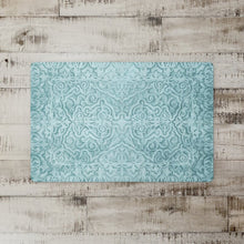 Load image into Gallery viewer, Teal Tamra Mosaic Kitchen Mat
