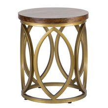 Load image into Gallery viewer, Tanna 24&#39;&#39; Tall Solid Wood Frame End Table
