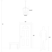 Load image into Gallery viewer, Tari 4 - Light Lantern Rectangle Chandelier
